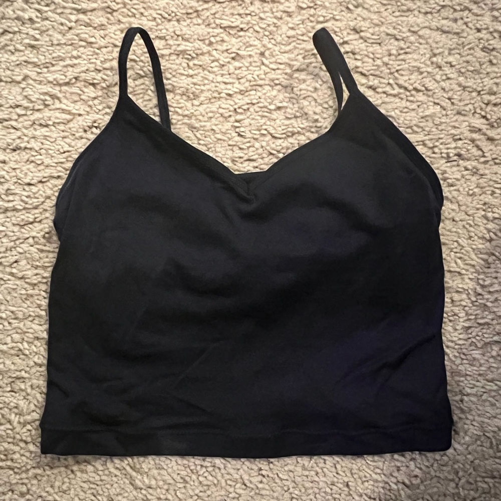 SPLITS59 black loren seamless tank top size xs/s
